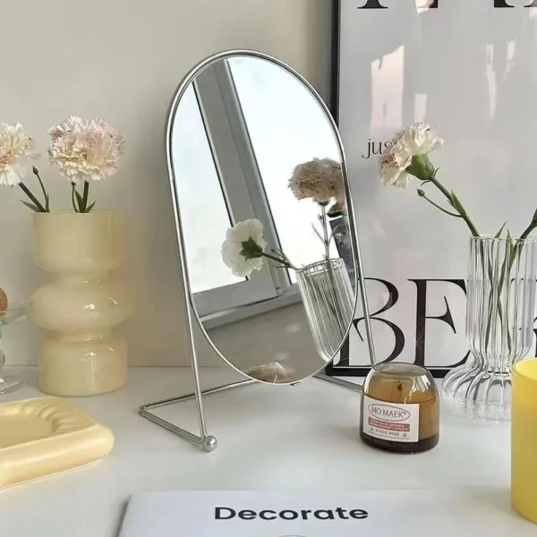 Rotating Oval Makeup Mirror - Image 6