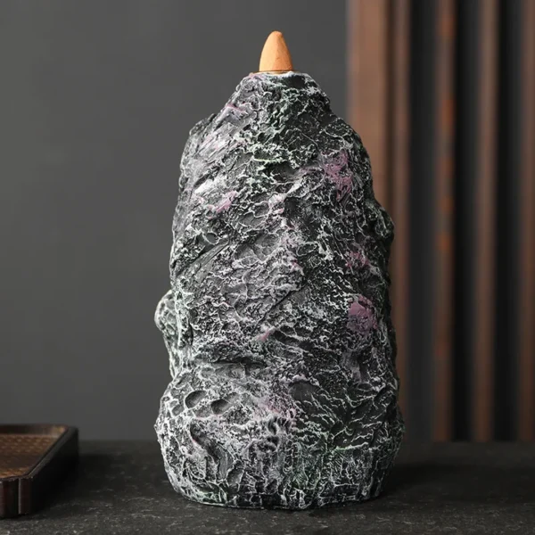 Crystal Cave Incense Burner with LED - Image 4