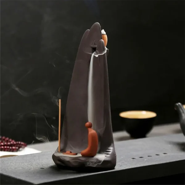 Mountain Flow Backflow Incense Burner - Image 4