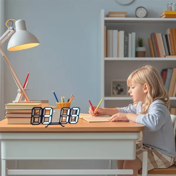 Multifunctional LED Desk Clock - Image 2