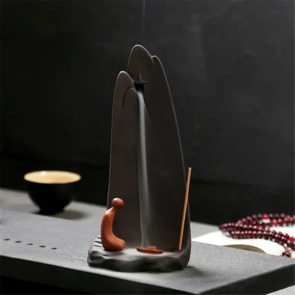 Mountain Flow Backflow Incense Burner - Image 2